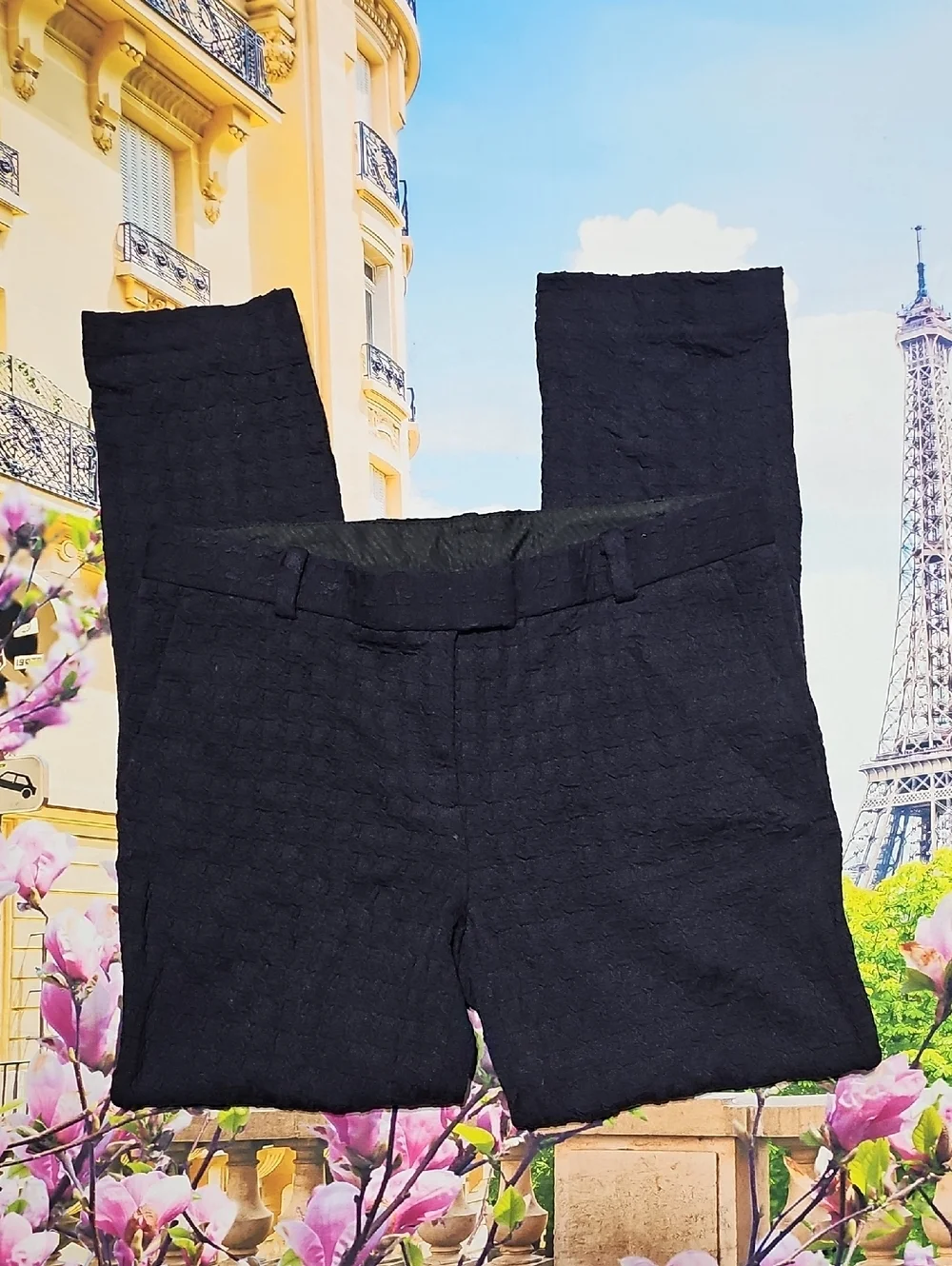 Tory Burch Textured Knit Pants Size Small